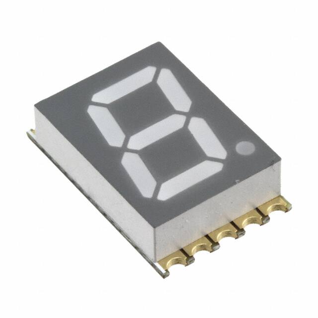 VDMY10C0 Vishay Semiconductor Opto Division                                                                    DISPLAY 7SEG 10MM YELLOW C.C