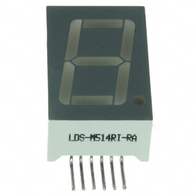 LDS-M514RI-RA Lumex Opto/Components Inc.                                                                    LED 7-SEG .56