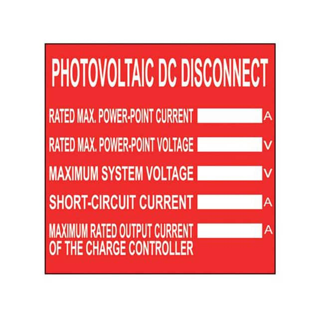 C400X400SP1-DD Panduit Corp                                                                    LABEL ID/RATINGS 4