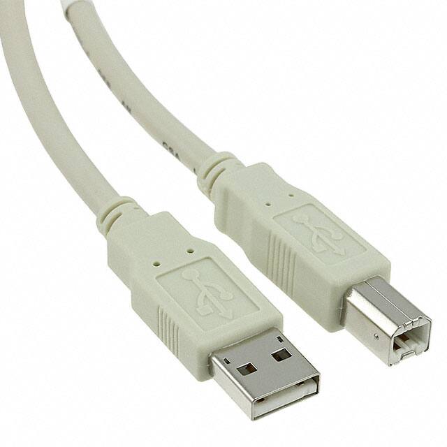 301-9000-06 Digi International                                                                    USB A TO B 3M CABLE IVORY