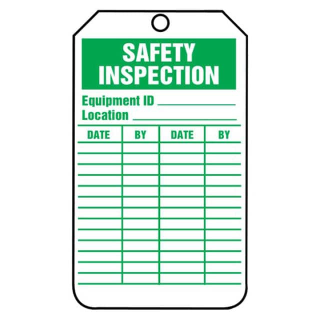 PVT-1138-Q Panduit Corp                                                                    SFTYTAG,SAFETY INSPECTION