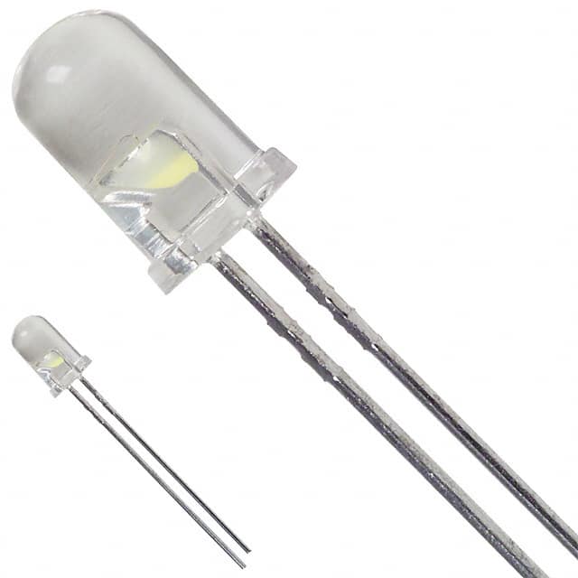 5219948F Dialight                                                                    LED WHITE CLEAR 5MM ROUND T/H