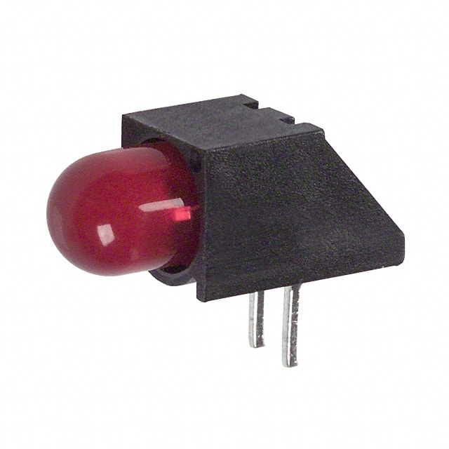 5505107 Dialight                                                                    LED 5MM RT ANG SUP DIFF RED PCMN