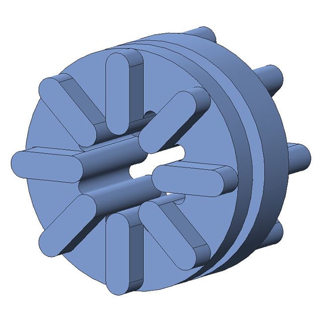 G-430-1 Aearo Technologies, LLC                                                                    SCREW GROMMET THRMPL BLUE