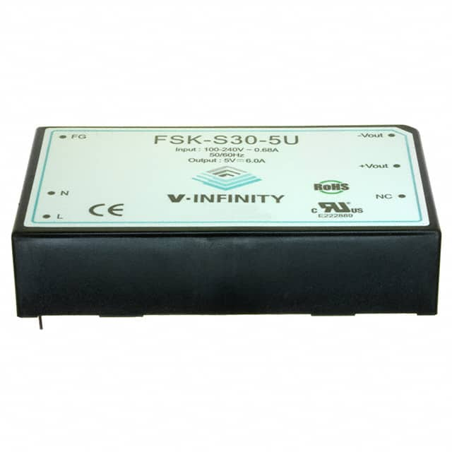 FSK-S30-5U CUI Inc.                                                                    CONV AC-DC 5V 6A 30W PCB