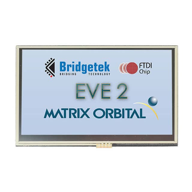 EVE2-43A-BLM-TPR Matrix Orbital                                                                    DISPLAY LCD TFT TOUCH RES 4.3