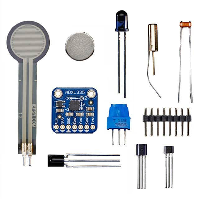 176 Adafruit Industries LLC                                                                    SENSOR KIT PACK 900 W/ADXL335