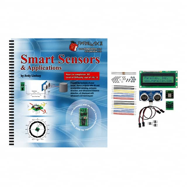 28029 Parallax Inc.                                                                    KIT PARTS SMART SENSORS W/TEXT