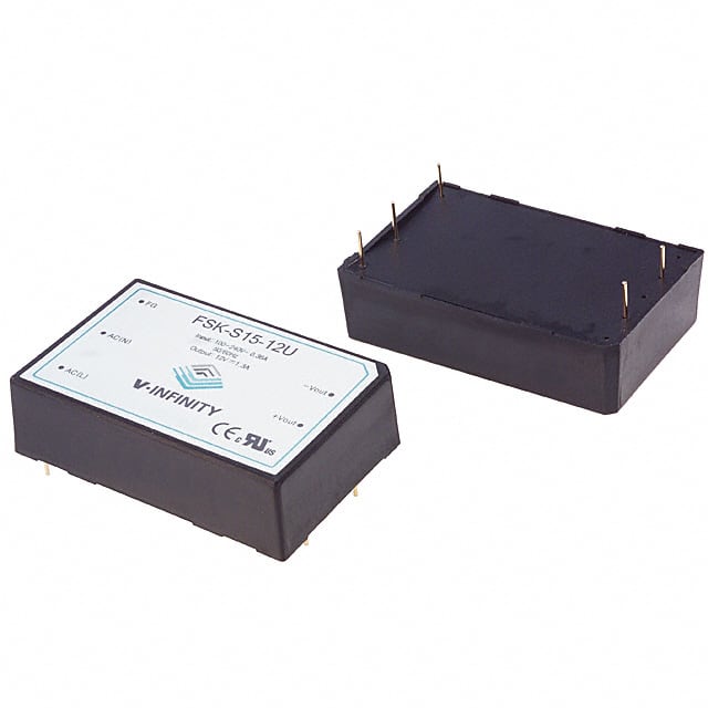 FSK-S15-12U CUI Inc.                                                                    CONVERTER AC-DC 12V 1.3A 15.6W