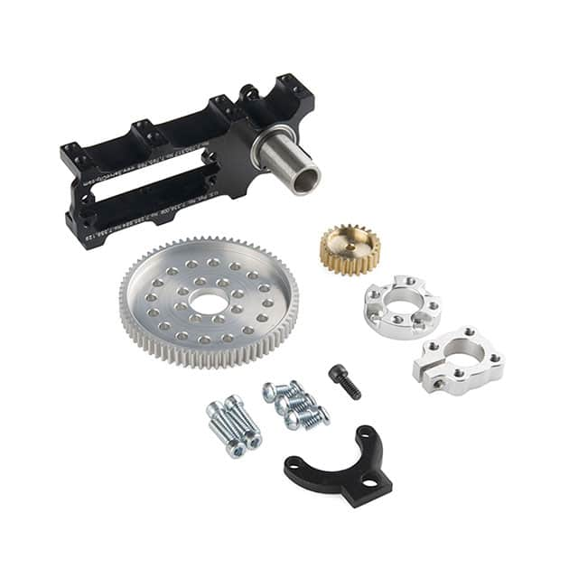 ROB-12604 SparkFun Electronics                                                                    GEARBOX KIT CONT ROTATION 2:1