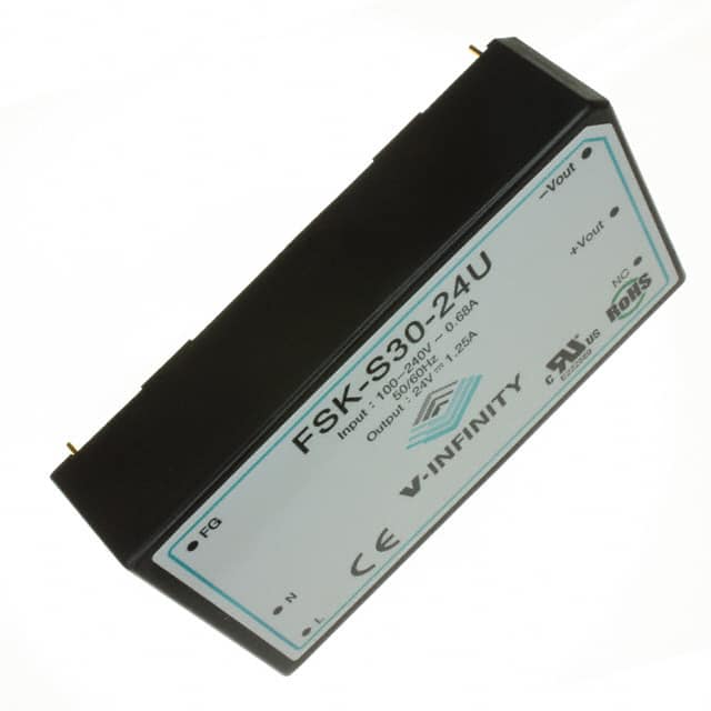 FSK-S30-24U CUI Inc.                                                                    CONV AC-DC 24V 1.25A 30W PCB