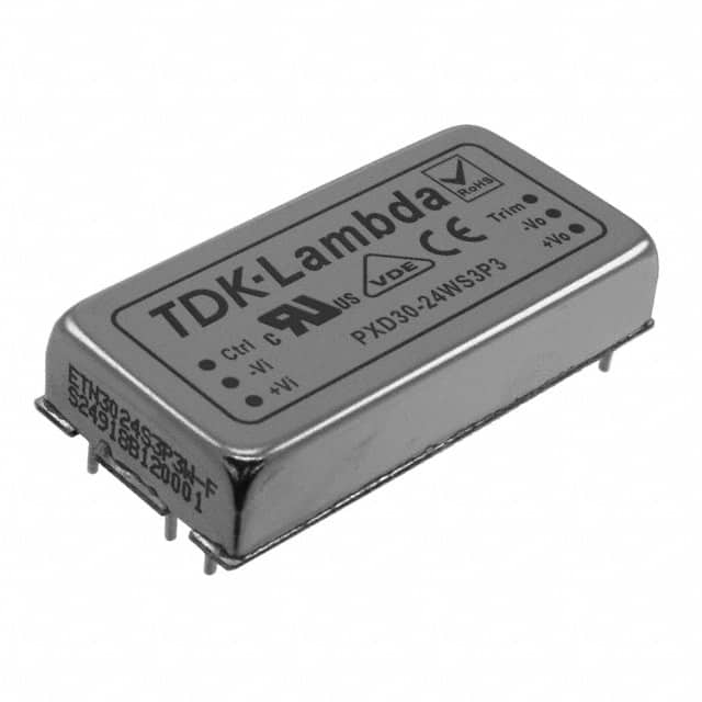 PXD3024WS3P3 TDK-Lambda Americas Inc.                                                                    CONVERT DC-DC 3.3V 7.5A 25W PCB