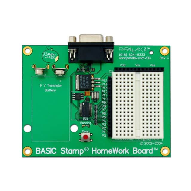 28158 Parallax Inc.                                                                    BOARD HOMEWORK BASIC STAMP(10PK)