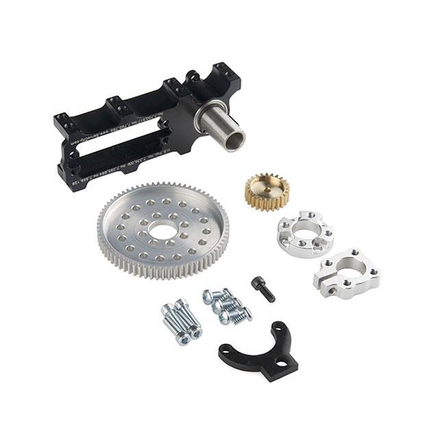 ROB-12607 SparkFun Electronics                                                                    GEARBOX KIT CONT ROTATION 5:1