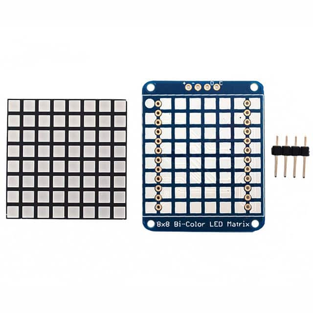 902 Adafruit Industries LLC                                                                    LED MATRIX 8X8 BICL I2C BACKPACK