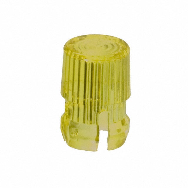 4337 Visual Communications Company - VCC                                                                    LENS FOR T1 YELLOW ROUND