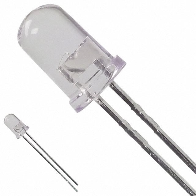 HLMP-EL30-PS000 Broadcom Limited                                                                    LED AMBER CLEAR 5MM ROUND T/H