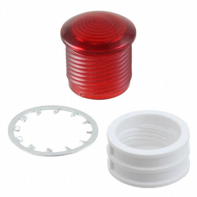 HMC_461_RTP Visual Communications Company - VCC                                                                    LENS 10MM WASHER/RETAINER RED