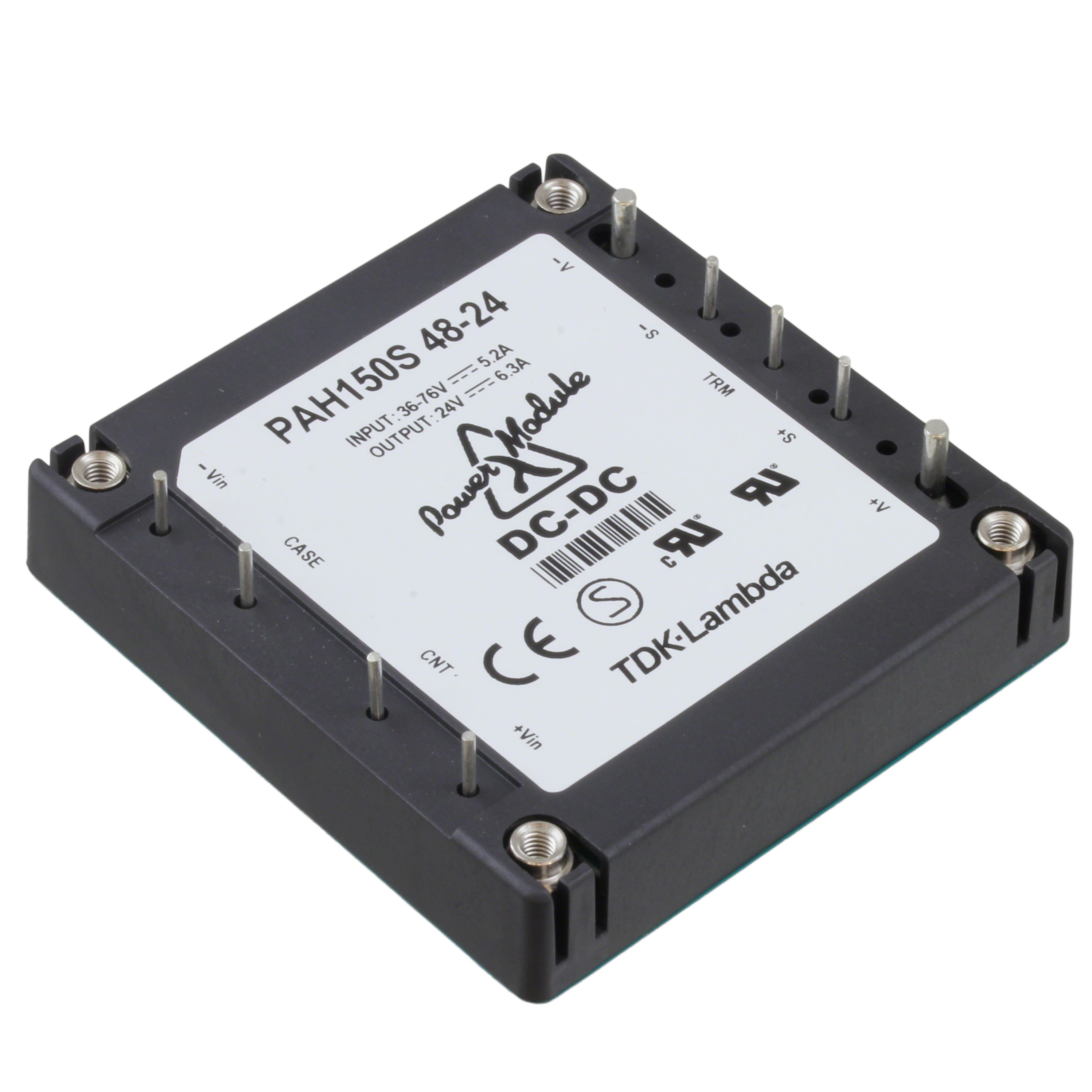 PAH150S48-24 TDK-Lambda Americas Inc.                                                                    CONVERT DC-DC 24V 151.2W 6.3A