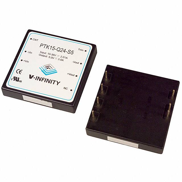 PTK15-Q24-S5 CUI Inc.                                                                    CONVERTER DC/DC 5V OUT 15 WATT