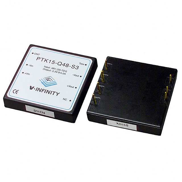 PTK15-Q48-S3 CUI Inc.                                                                    CONVERTER DC/DC 3.3V OUT 13.2W