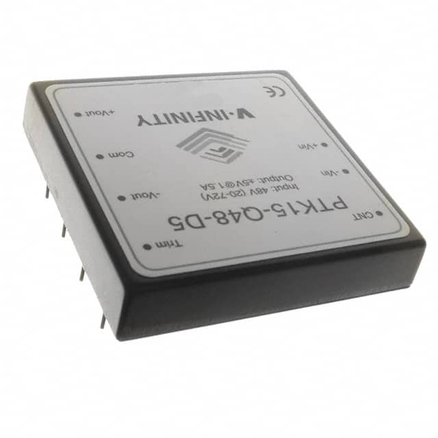 PTK15-Q48-D5 CUI Inc.                                                                    CONVERTER DC/DC +/-5V DUAL OUT