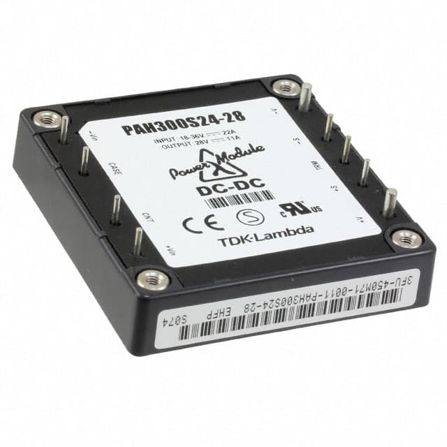 PAH300S2412 TDK-Lambda Americas Inc.                                                                    CONVERT DC-DC 12V 300W 25A