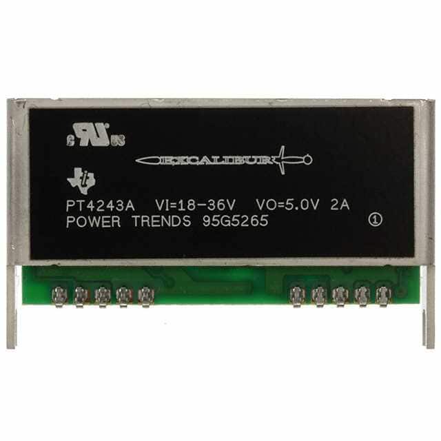 PT4243A Texas Instruments                                                                    CONV DC/DC 24VIN 2.0A HZ 10-SIP