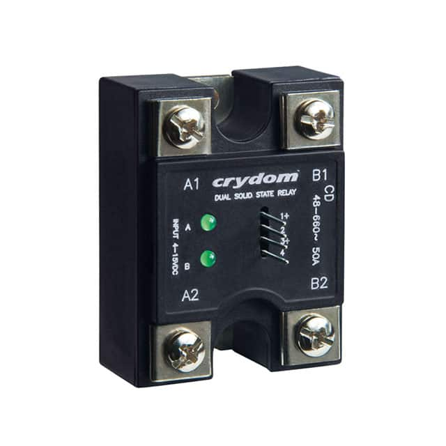 CD4850D2URH Sensata-Crydom                                                                    RELAY SSR DUAL 50A RNDM PNL MNT