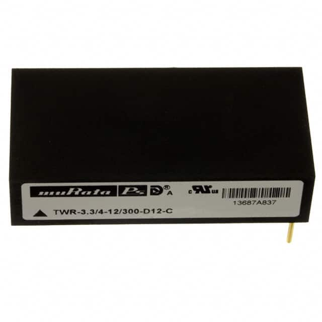 TWR-3.3/4-12/300-D12-C Murata Power Solutions Inc.                                                                    CONV DC/DC TRI OUT 3.3,12,-12V