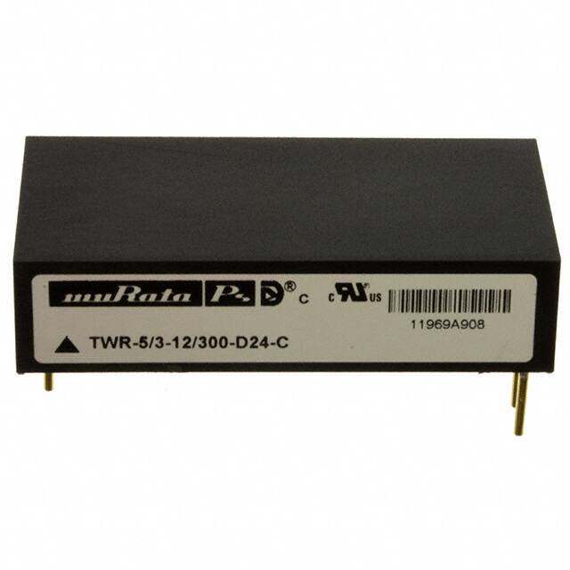 TWR-5/3-12/300-D24-C Murata Power Solutions Inc.                                                                    CONV DC/DC TRI OUT 5,12,-12V