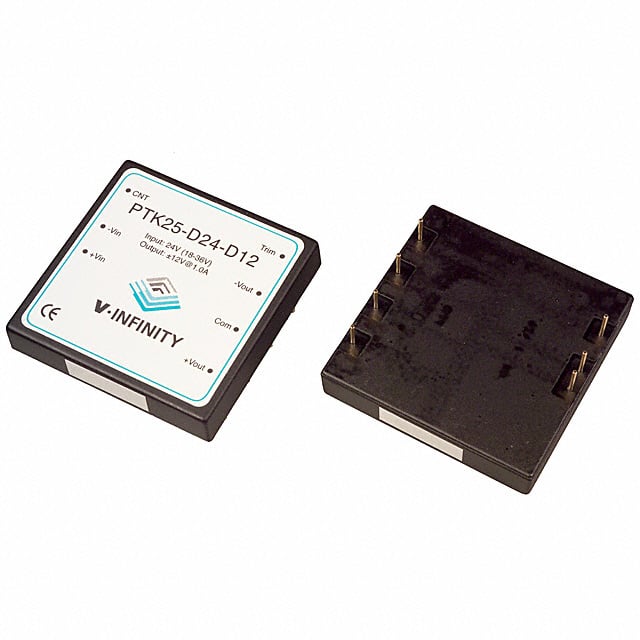 PTK25-D24-D12 CUI Inc.                                                                    CONVERTER DC/DC +/-12V DUAL OUT