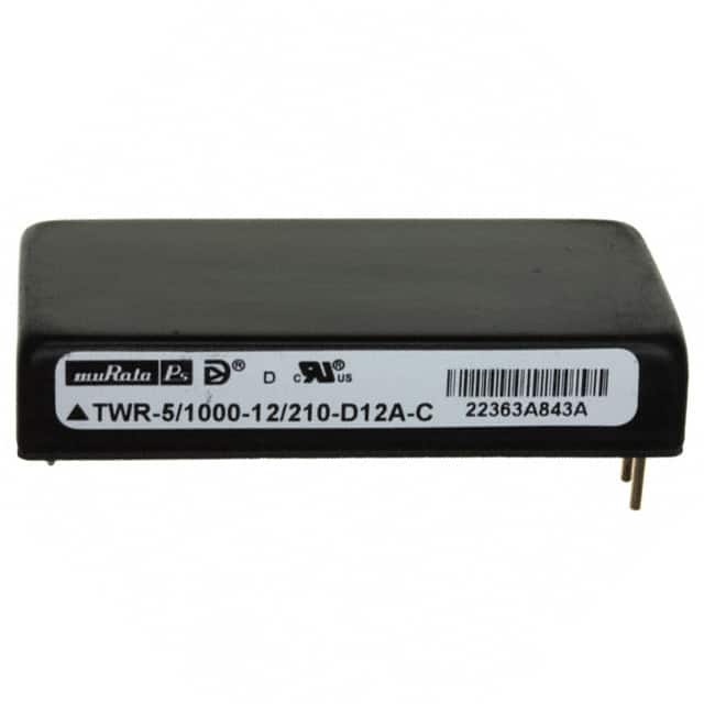 TWR-5/1000-12/210-D12A-C Murata Power Solutions Inc.                                                                    CONV DC/DC TRI OUT 5,12,-12V