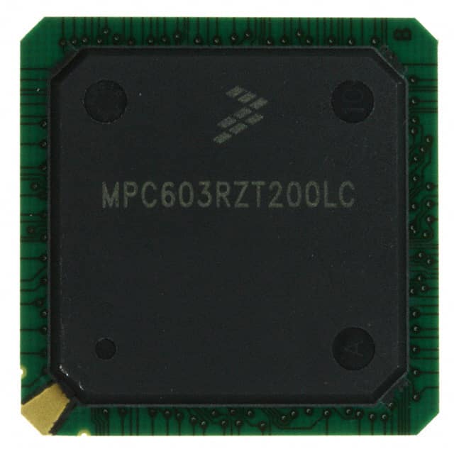 MPC603RZT200LC NXP USA Inc.                                                                    IC MPU MPC6XX 200MHZ 255BGA