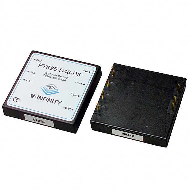 PTK25-D48-D5 CUI Inc.                                                                    CONVERTER DC/DC +/-5V DUAL OUT