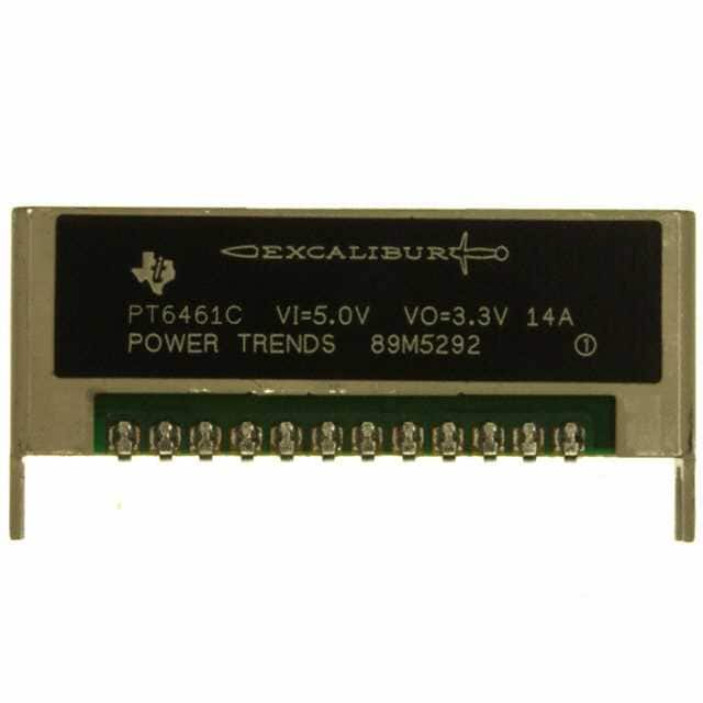 PT6461C Texas Instruments                                                                    REG SW 3.3V 14A SMD 12SIP