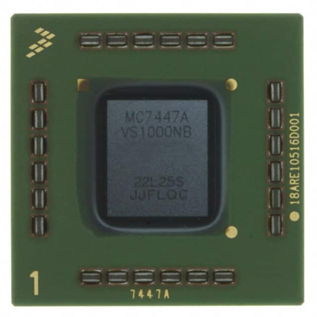 MC7447AVS1000NB NXP USA Inc.                                                                    IC MPU MPC74XX 1.0GHZ 360FCCLGA