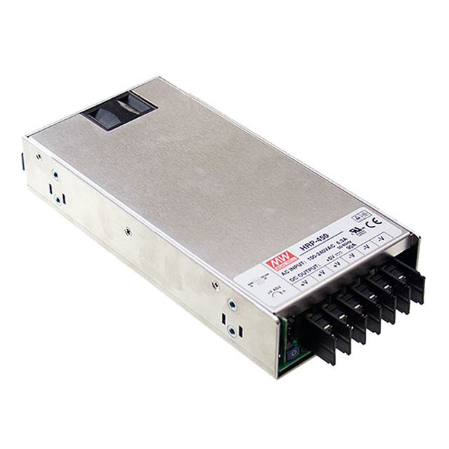 HRP-450-24 Mean Well USA Inc.                                                                    AC/DC CONVERTER 24V 451W