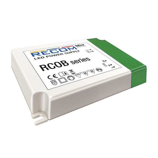 RCOB-400 Recom Power                                                                    LED DRIVER AC/DC CC 25-44V 400MA