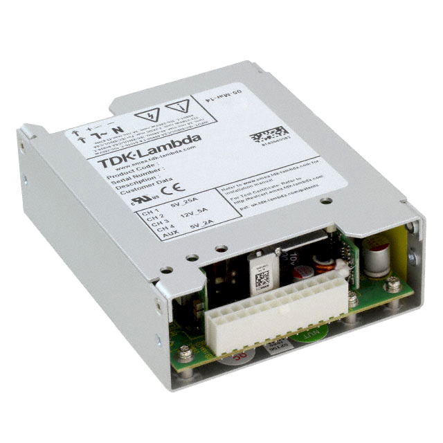 NV1452FFNC TDK-Lambda Americas Inc.                                                                    AC/DC CNVRTR 5V 2.7V +/-15V 175W