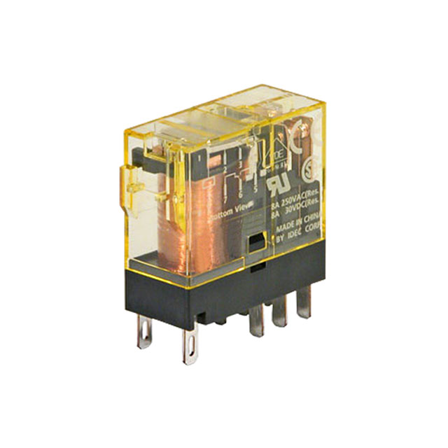 RJ2S-CL-D24 IDEC                                                                    RELAY PLUG-IN DPDT 8A 24VDC