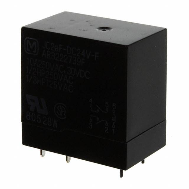 JC2A-DC12V Panasonic Electric Works                                                                    RELAY GEN PURPOSE DPST 10A 12V