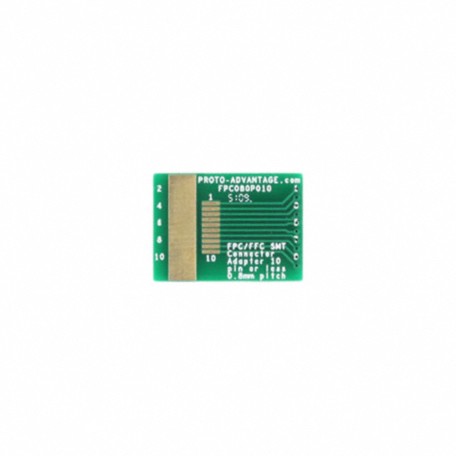 FPC080P010 Chip Quik Inc.                                                                    FPC/FFC SMT CONNECTOR 0.8 MM
