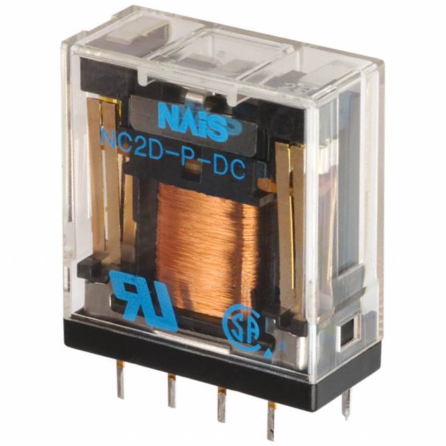 NC2D-P-DC12V Panasonic Electric Works                                                                    RELAY GEN PURPOSE DPDT 5A 12V