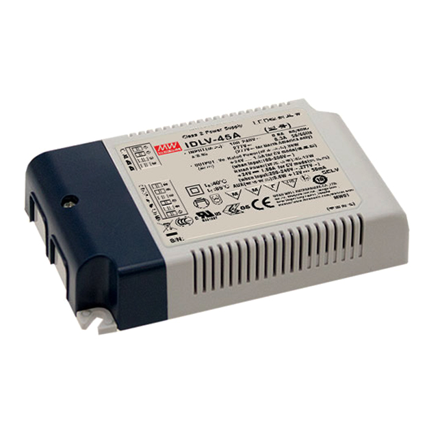 IDLV-45A-12 Mean Well USA Inc.                                                                    LED DRIVER CV AC/DC 12V 3A