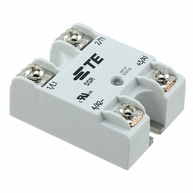 SSR-240D125 TE Connectivity Potter & Brumfield Relays                                                                    RELAY SSR 240VAC 125A DC-IN