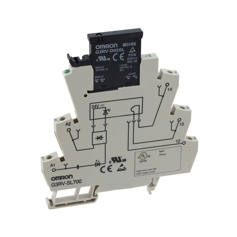 G3RV-SL700-D AC230 Omron Automation and Safety                                                                    RELAY SSR SPST-NO 3A 230VAC