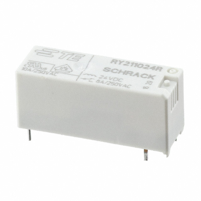 RY211024R TE Connectivity Potter & Brumfield Relays                                                                    RELAY GEN PURPOSE SPDT 8A 24V