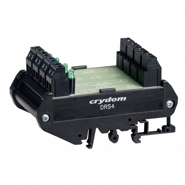 DRS4 Sensata-Crydom                                                                    DIN-RAIL SOCKET FOUR CHAN RELAY