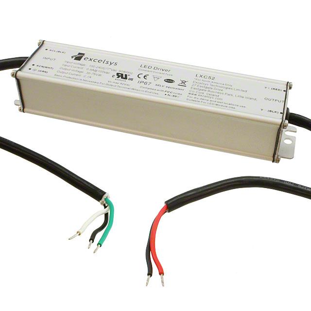 LXC52-0450SW Excelsys Technologies Ltd                                                                    LED DRIVER CC AC/DC 58-116V